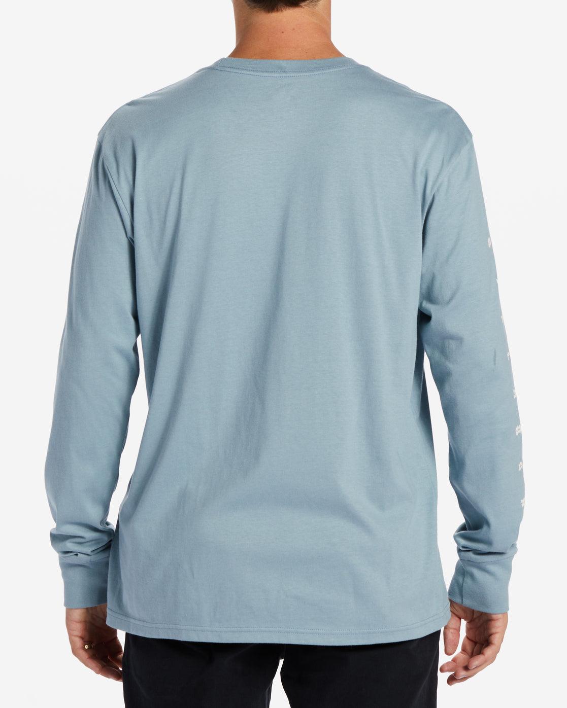 Unity Long Sleeve T-Shirt - Washed Blue Male Product Image