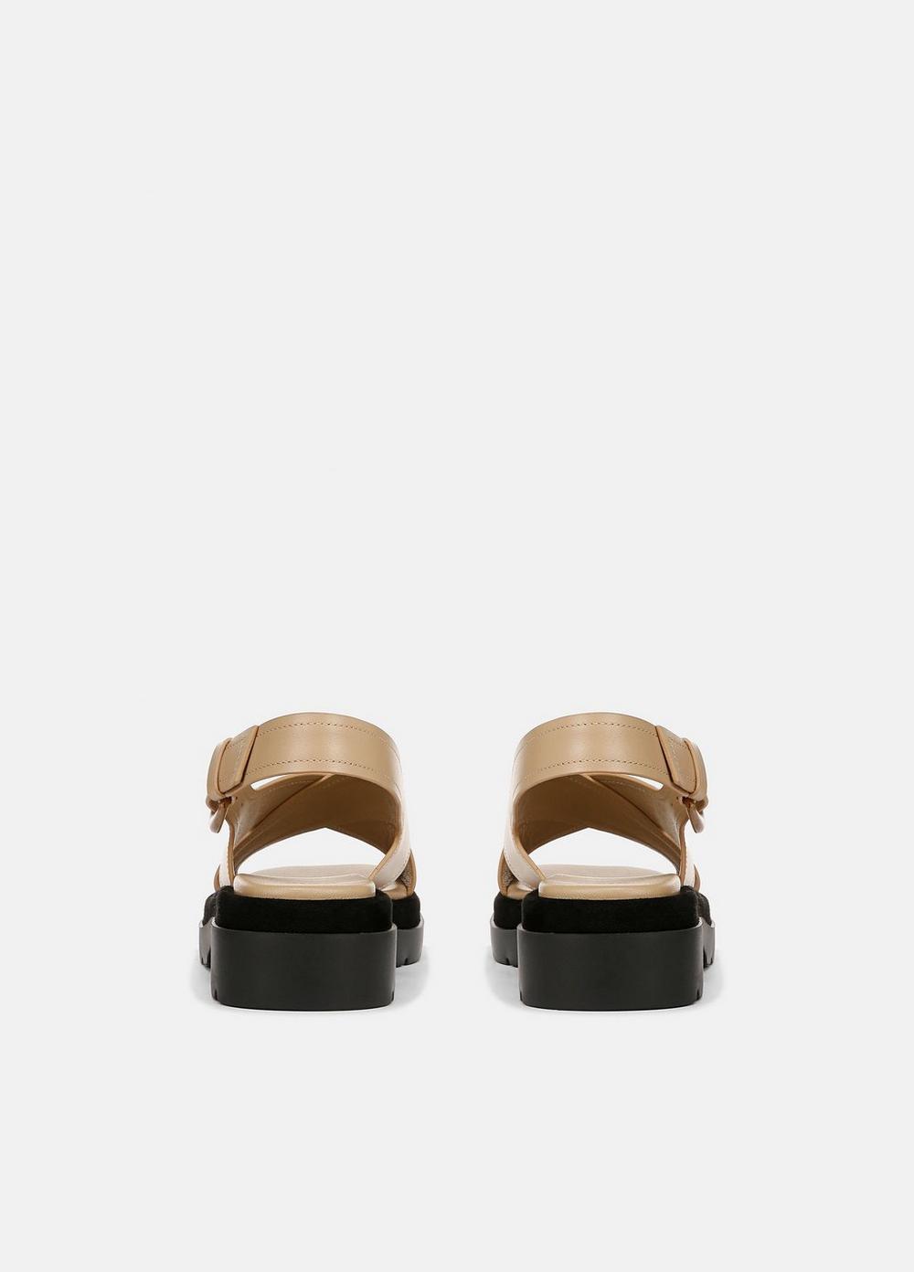 Helena Leather Lug-Sole Sandal Product Image