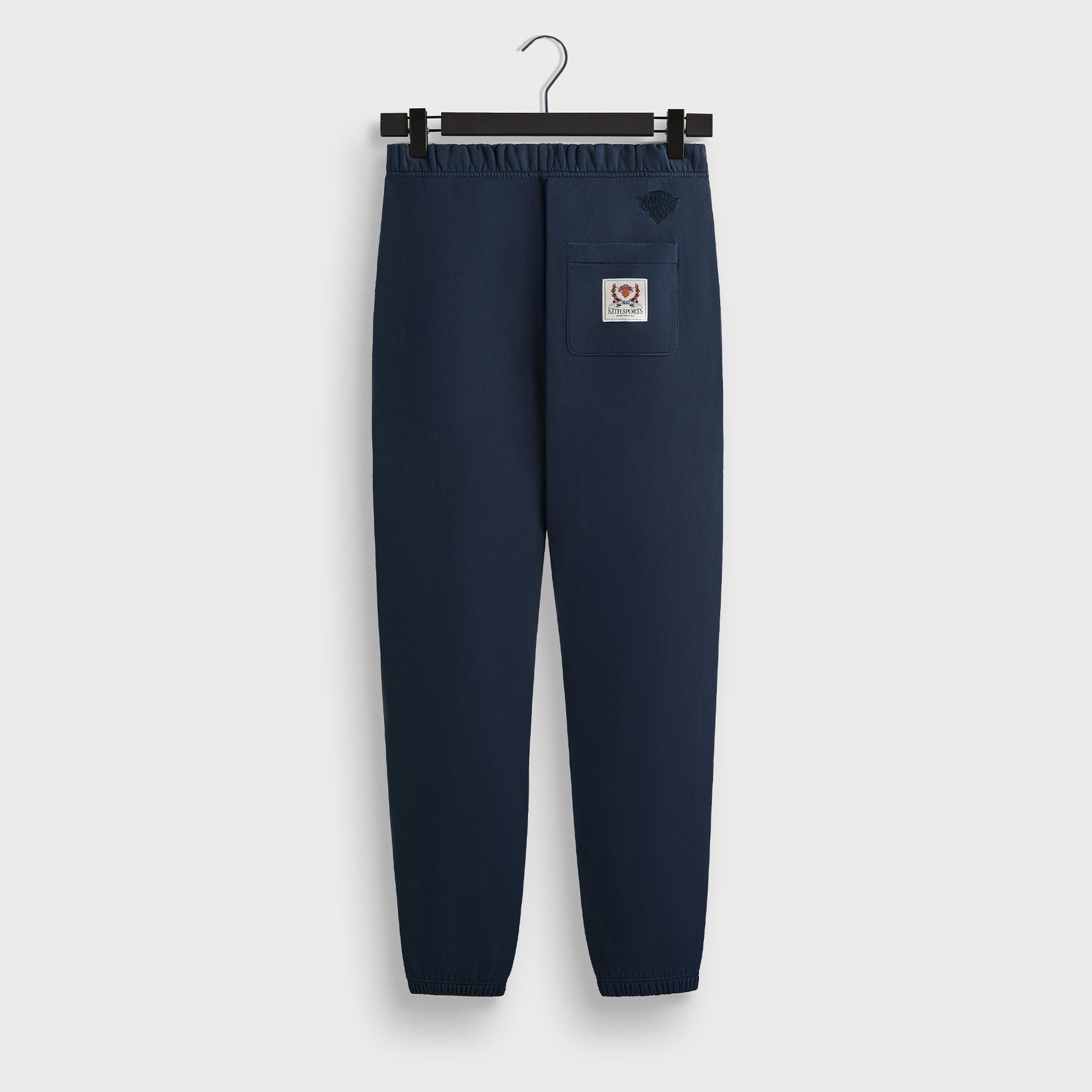 Kith for the New York Knicks Wingman Vintage Nelson Sweatpant - Nocturnal Male Product Image