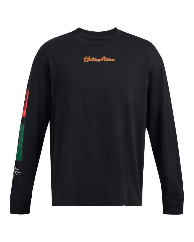 Men's UA Heavyweight Collegiate Script Long Sleeve Product Image