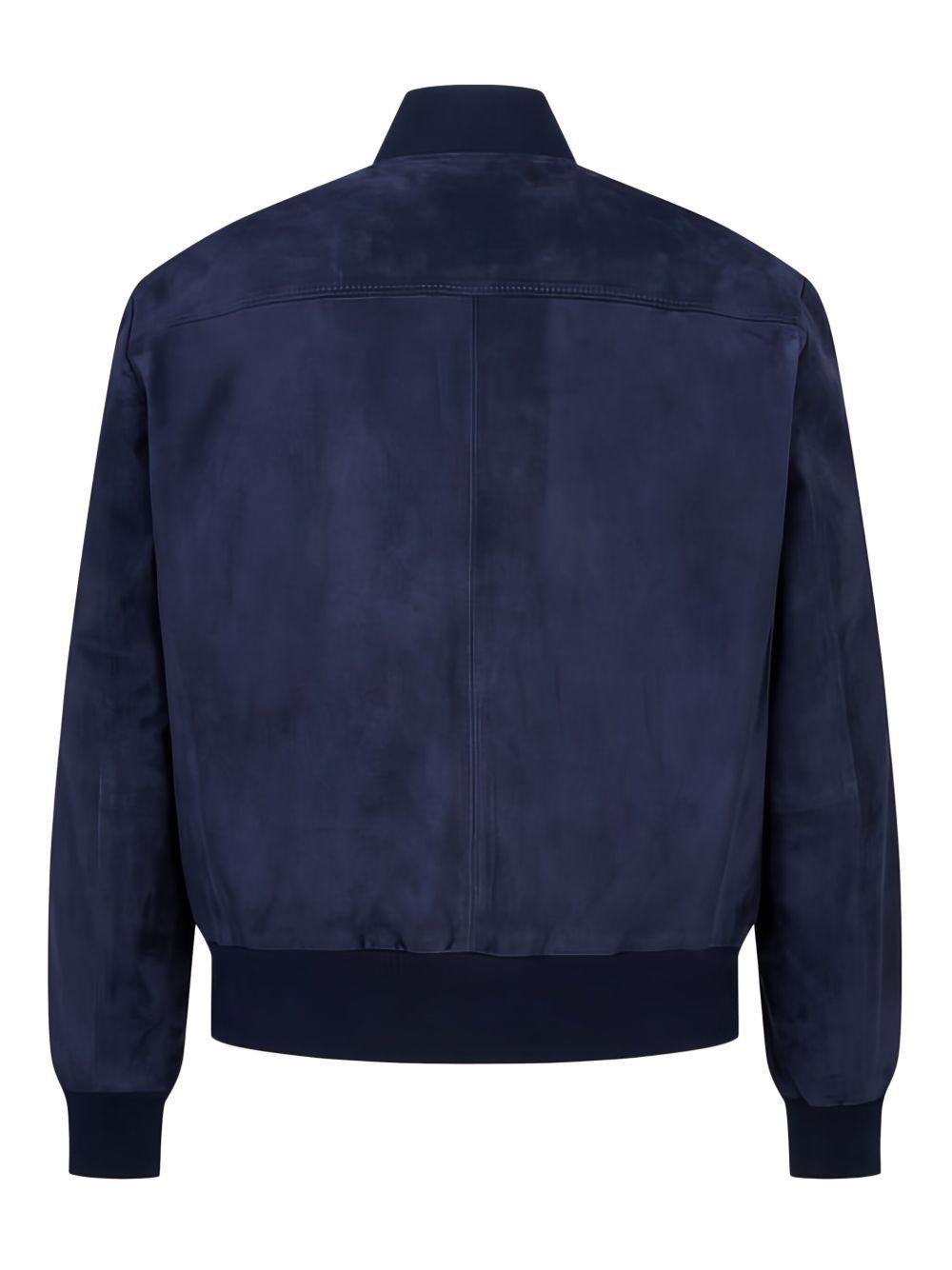 suede bomber jacket Product Image