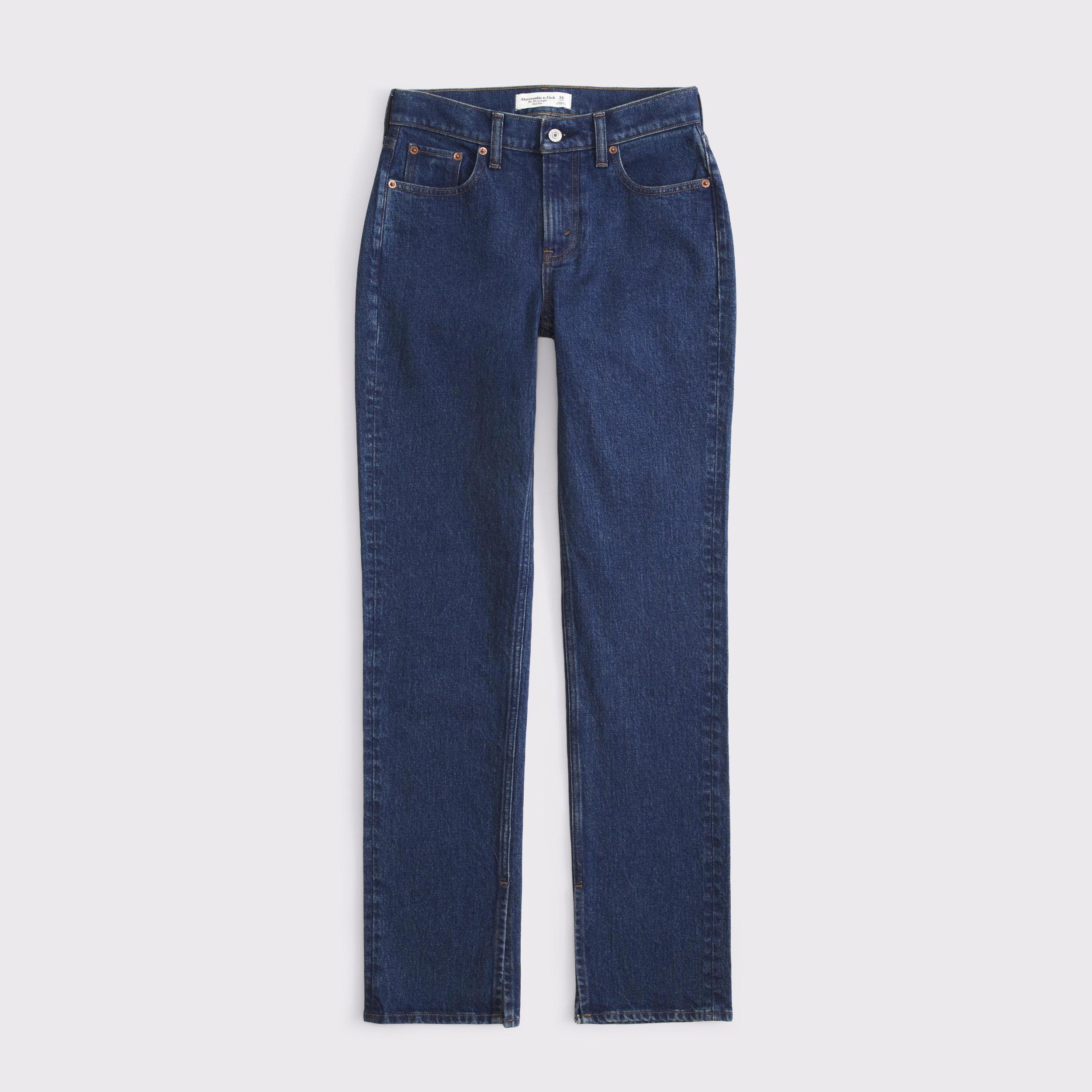 Mid Rise 90s Straight Jean Product Image