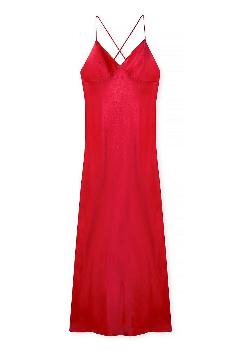 Satin Slip Dress Product Image