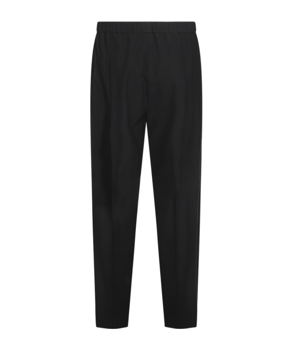 FABIANA FILIPPI Elastic Waist Casual Pants In Black Product Image