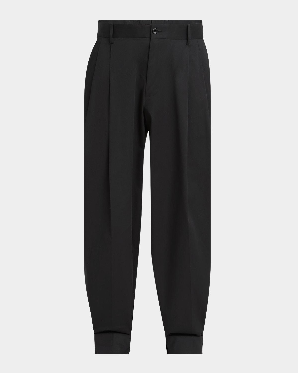 Mens Double-Pleated Amphora Pants Product Image