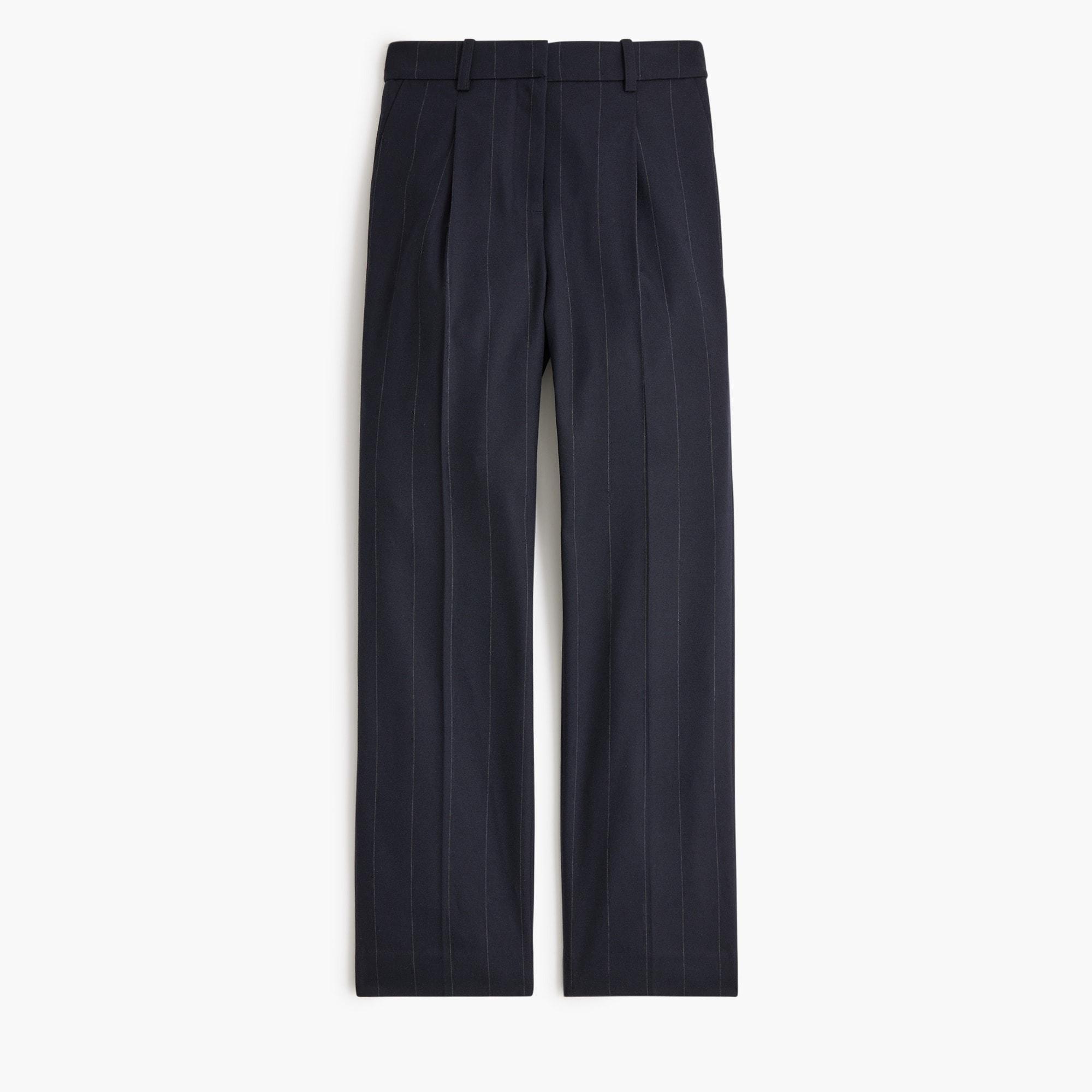 Patterned pleated trouser Product Image