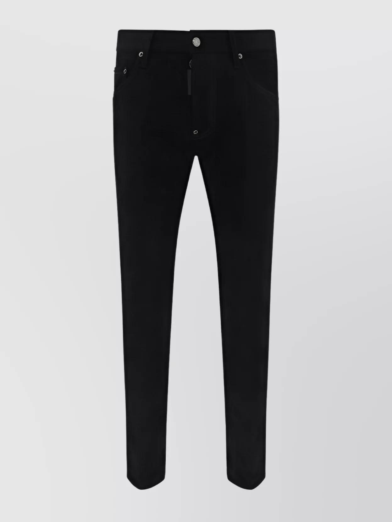DSQUARED2 Cool Guy Mid-rise Skinny Jeans In Black Product Image