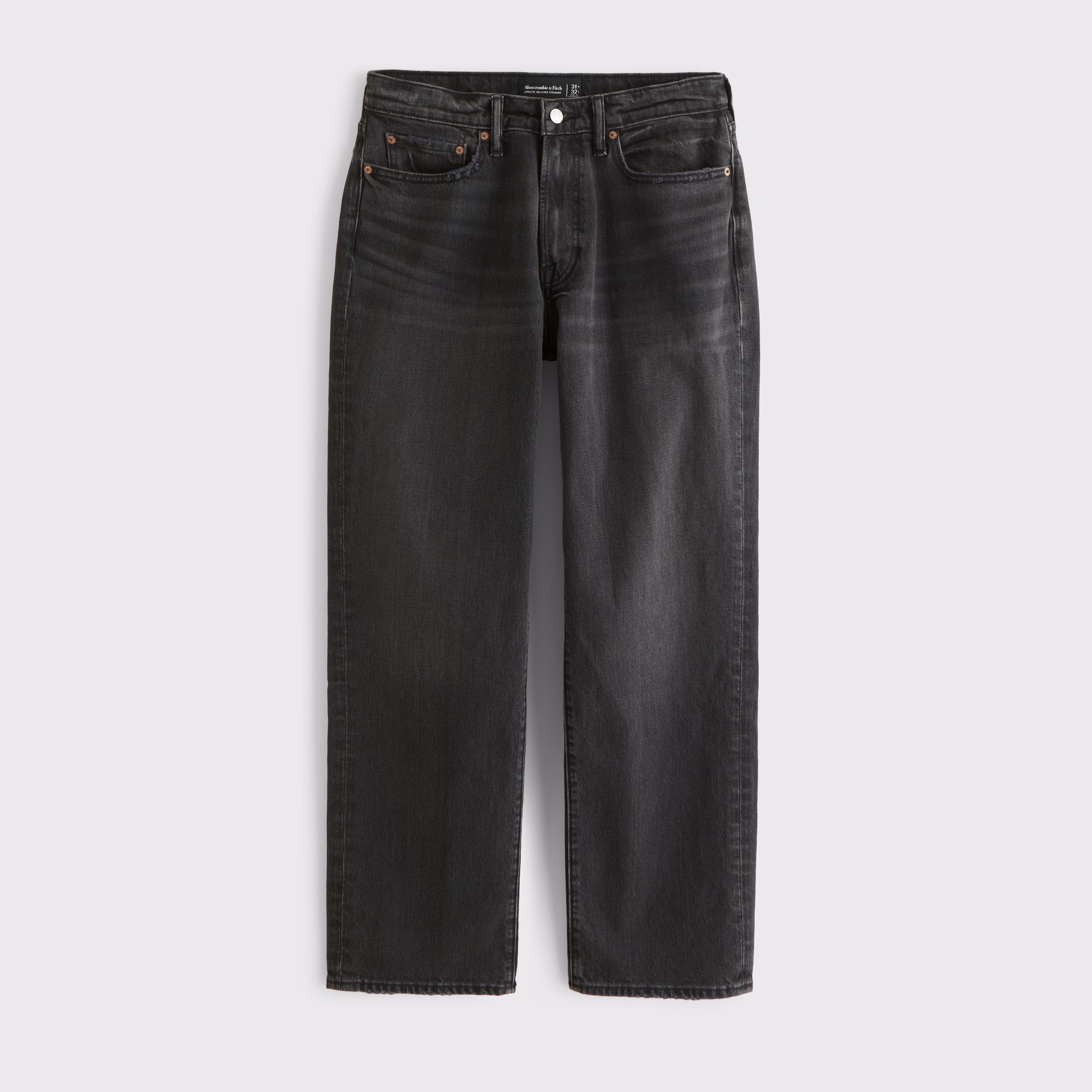 Athletic Relaxed Straight Jean Product Image