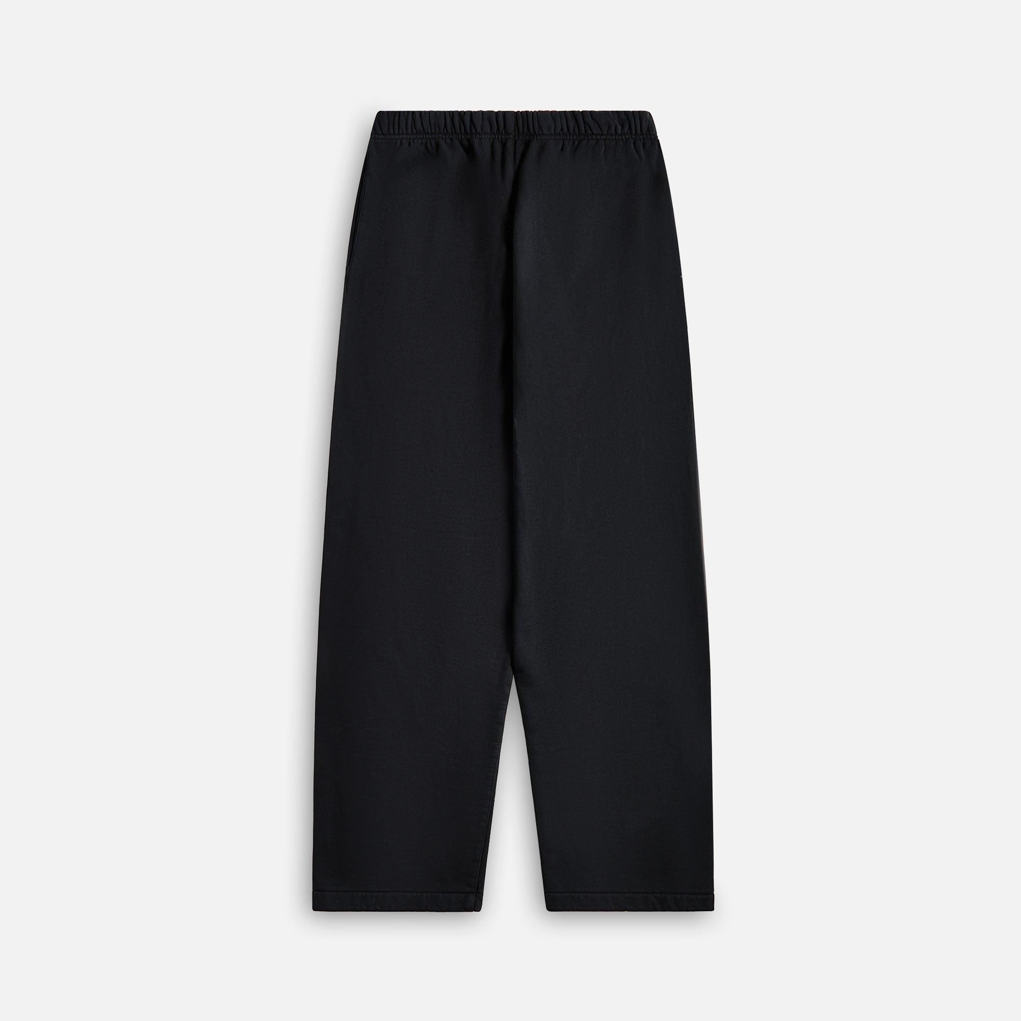 Essentials Heavy Fleece Relaxed Sweatpant - Black Male Product Image