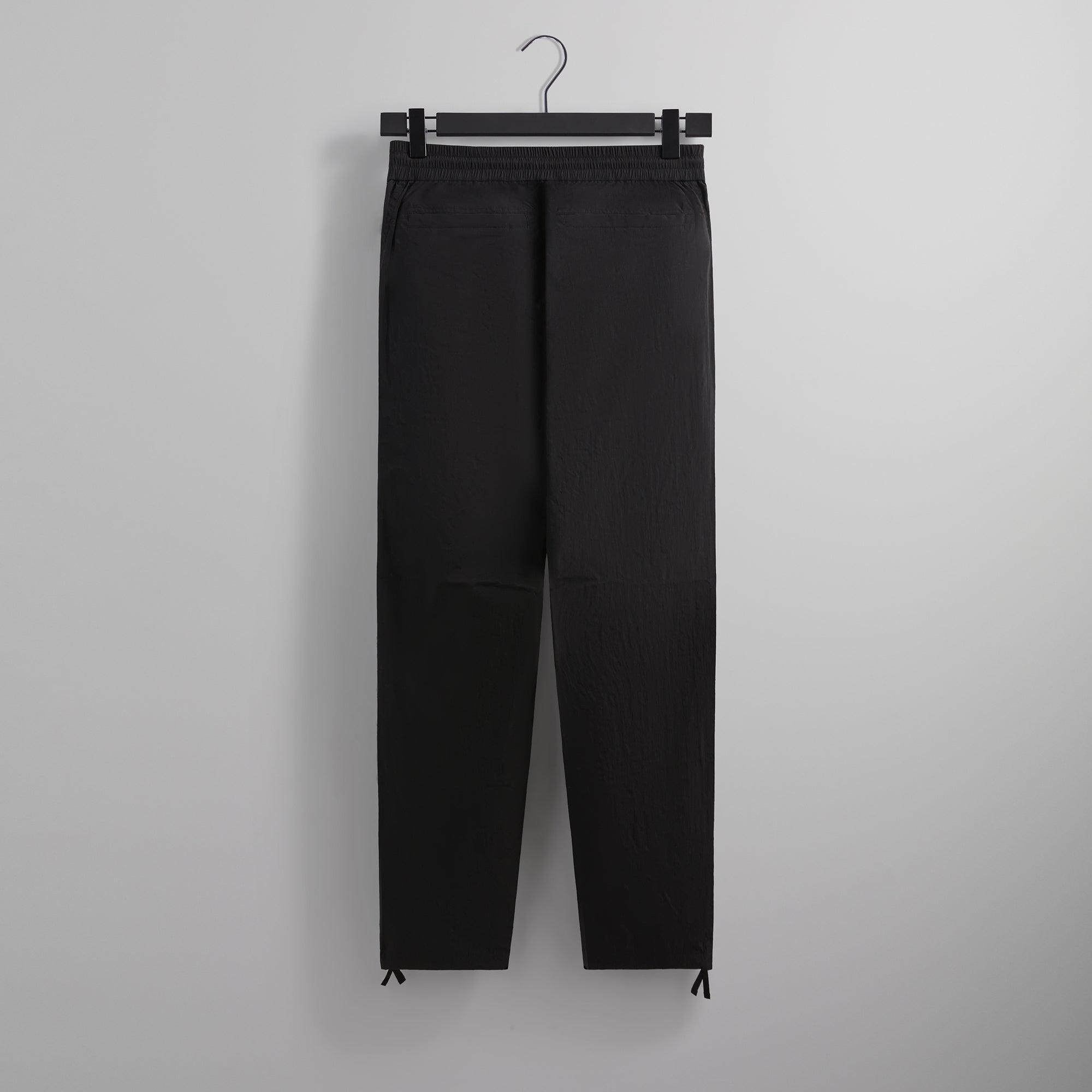 Kith Wrinkle Nylon Mercer 8 Pant - Black Male Product Image