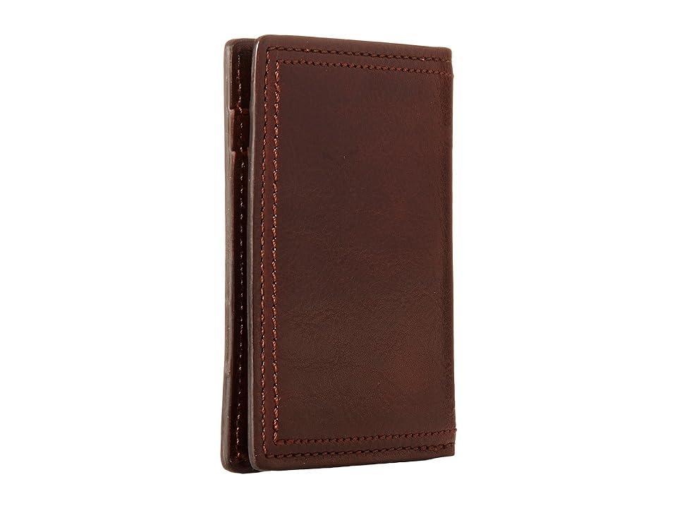 Bosca Dolce Collection - Deluxe Front Pocket Wallet (Dark ) Wallet Handbags Product Image