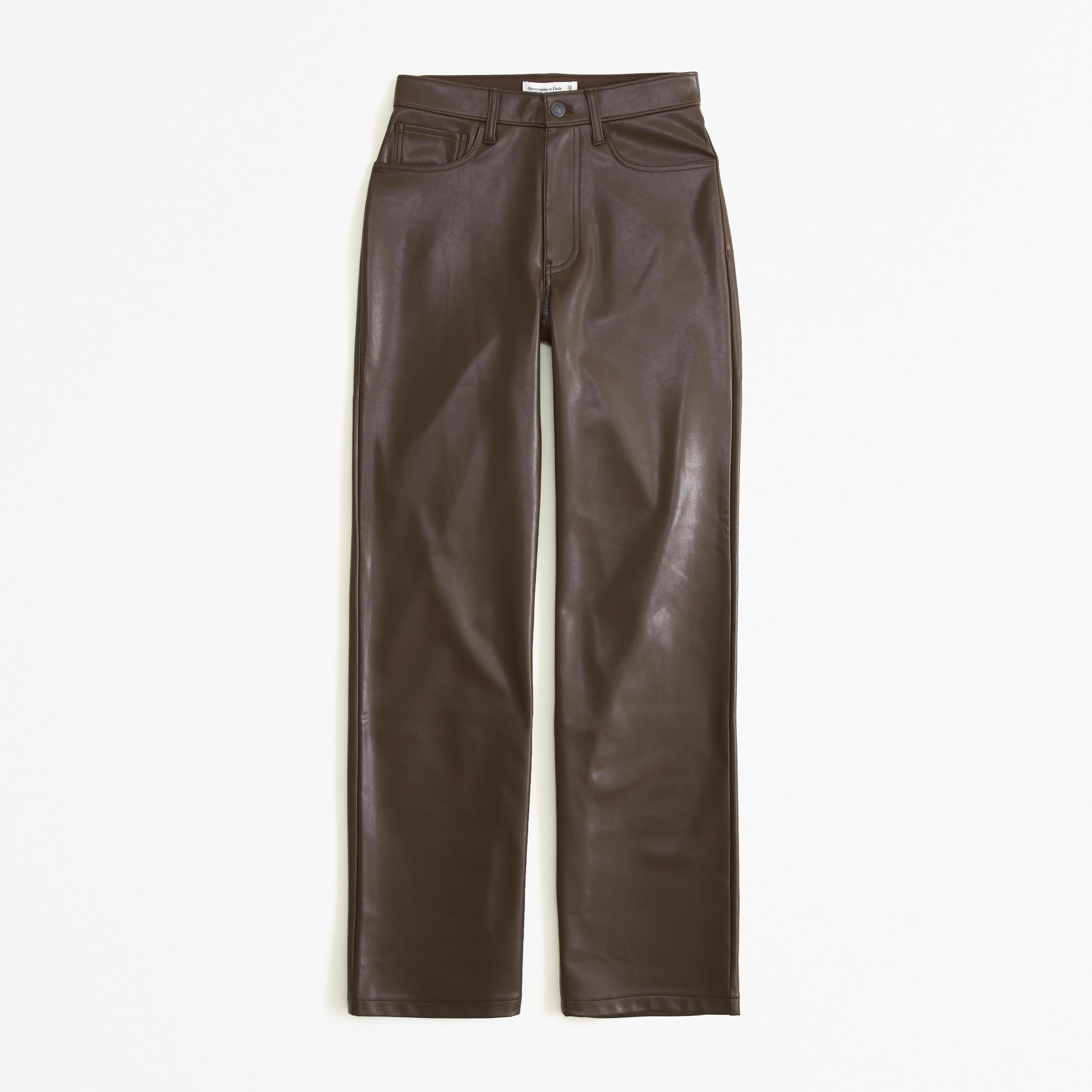 Vegan Leather 90s Relaxed Pant Product Image