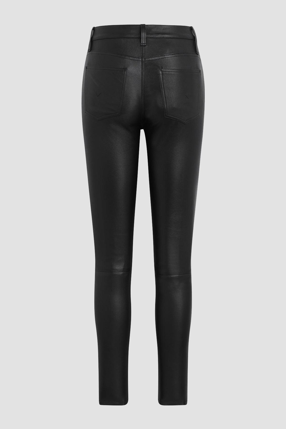 Barbara High-Rise Super Skinny Ankle Leather Pant Female Product Image