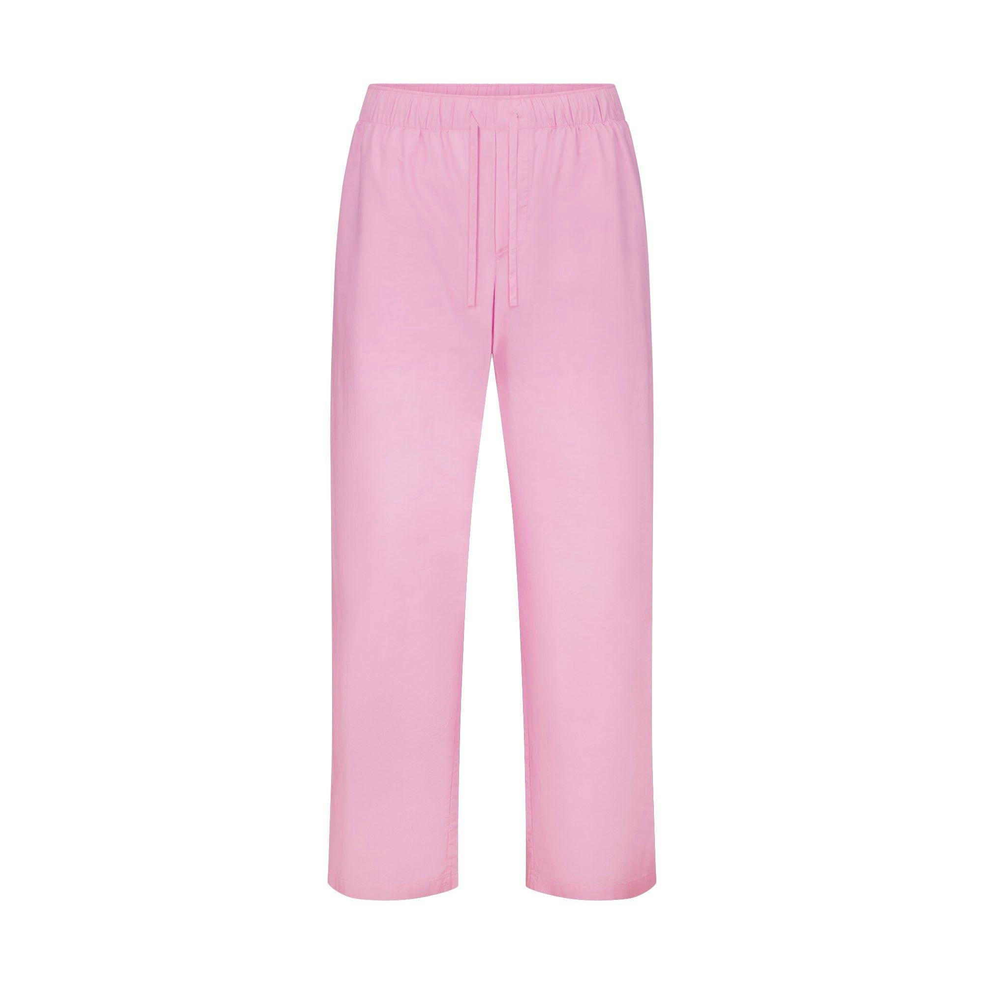 COTTON POPLIN MENS LONG SLEEP SET | BUBBLE GUM Product Image