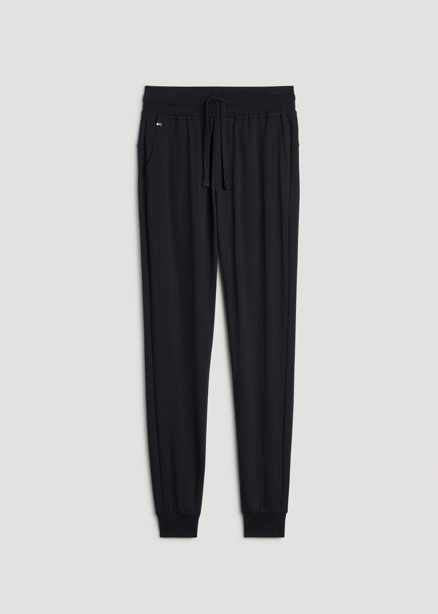 Wearever 2.0 French Terry Joggers for Tall Women in Black Product Image