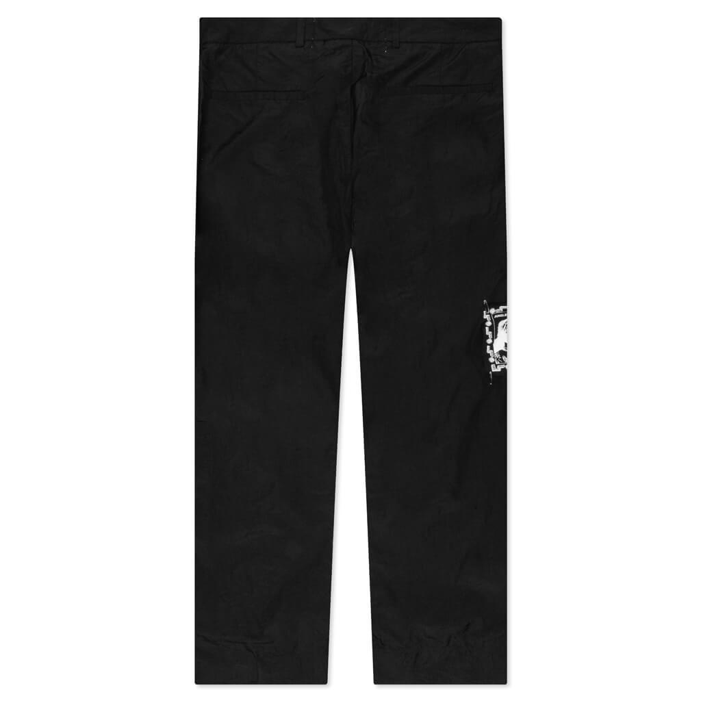 Outlook Pleated Pant - Black Male Product Image