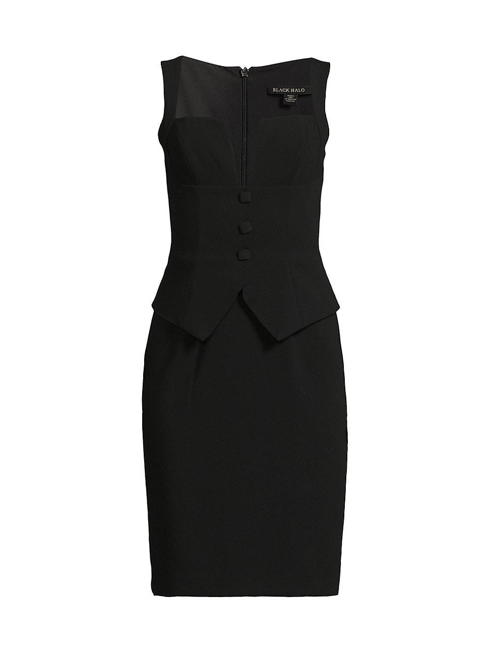 Womens Roanna Notch Vest Midi-Dress Product Image