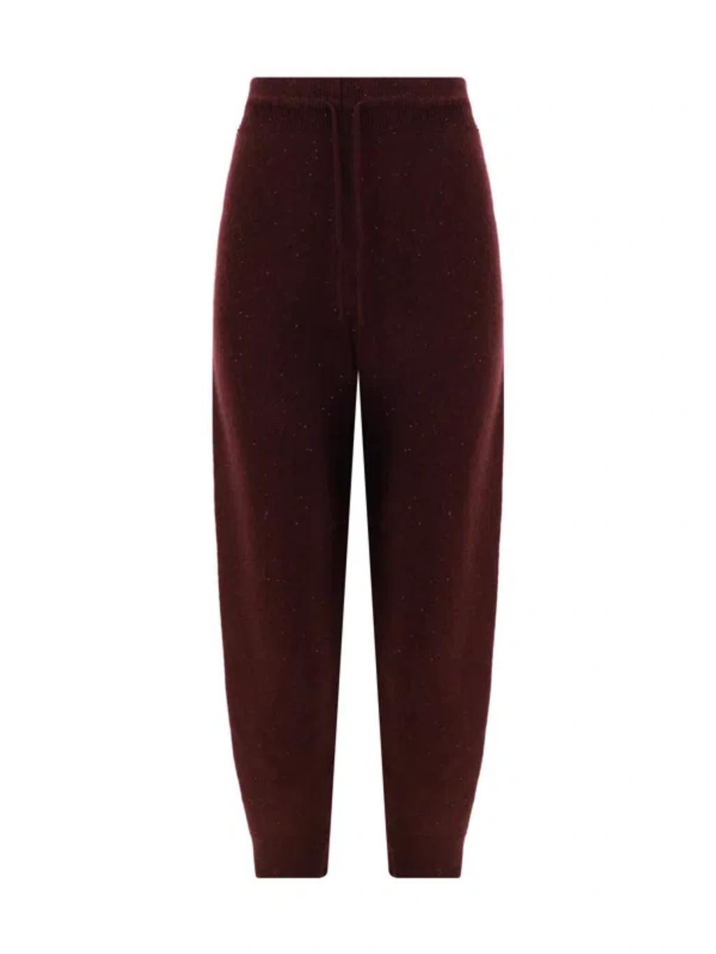 Mens Flat-Fronted Centoventimila Wool Pants Product Image