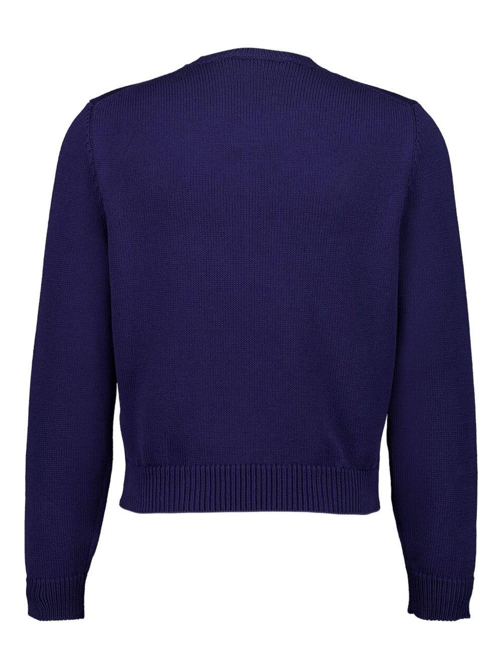 logo-embroidered sweater Product Image
