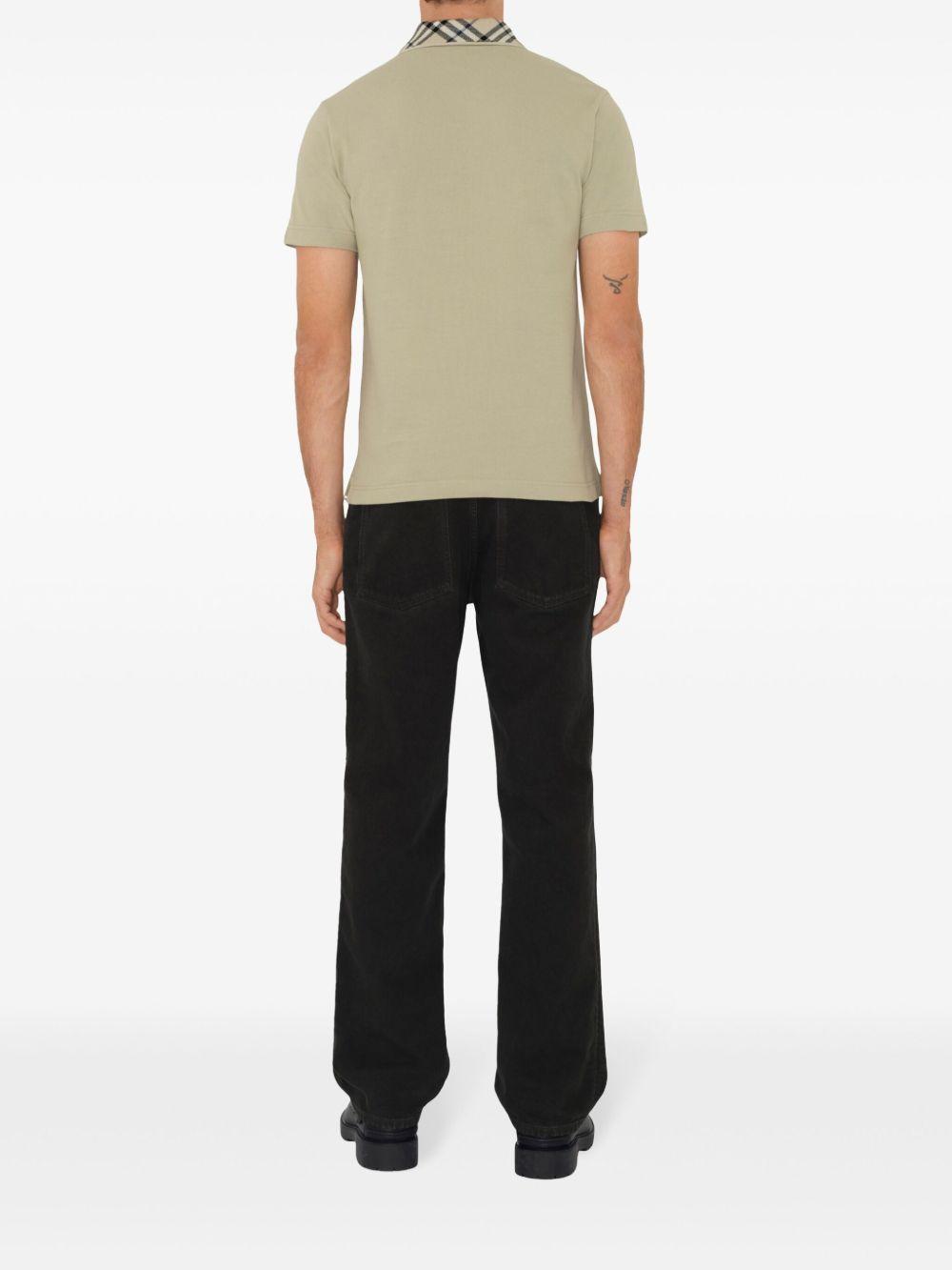 cotton polo shirt Product Image