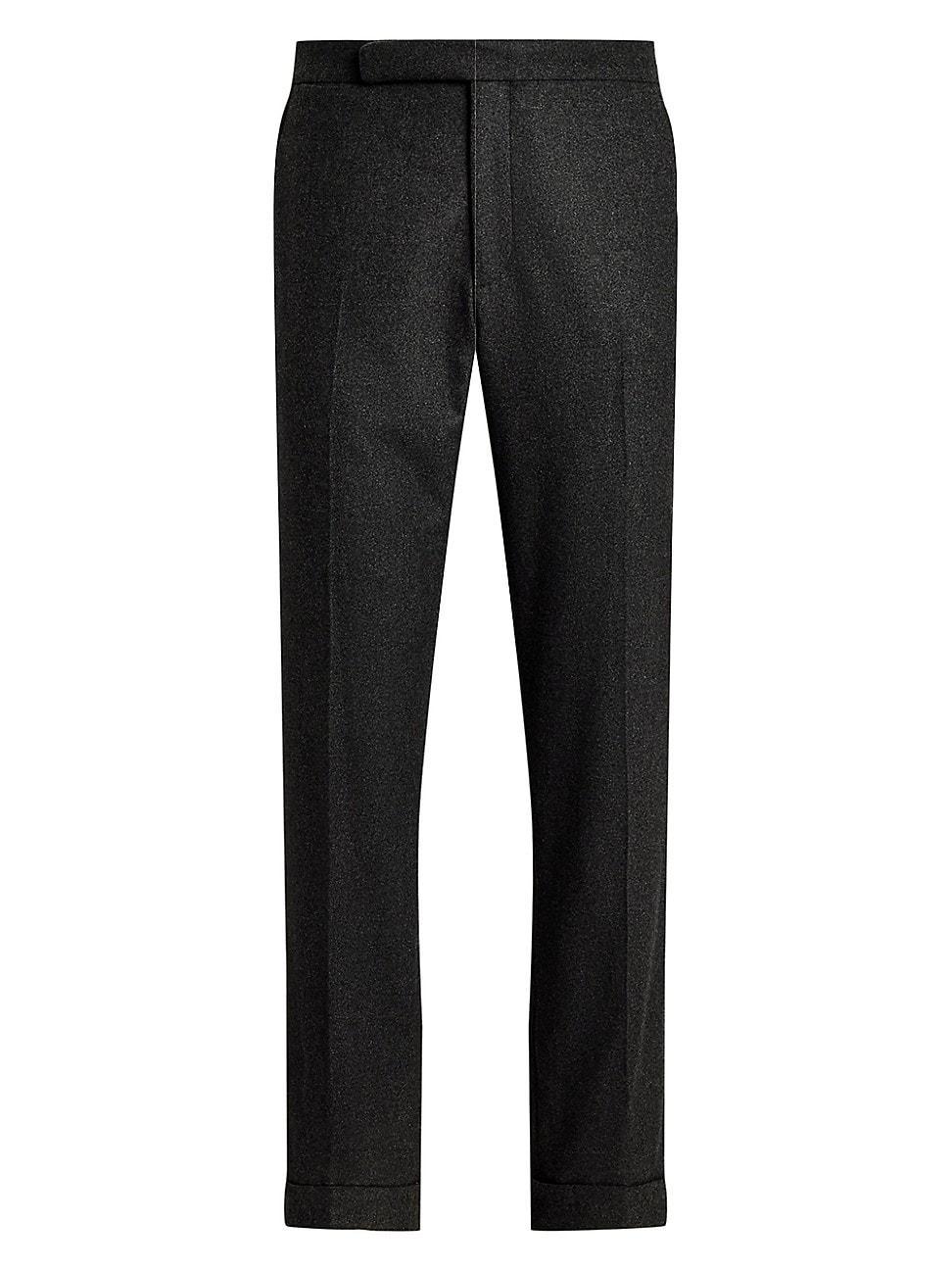 Mens Gregory Hand-Tailored Wool Trousers Product Image