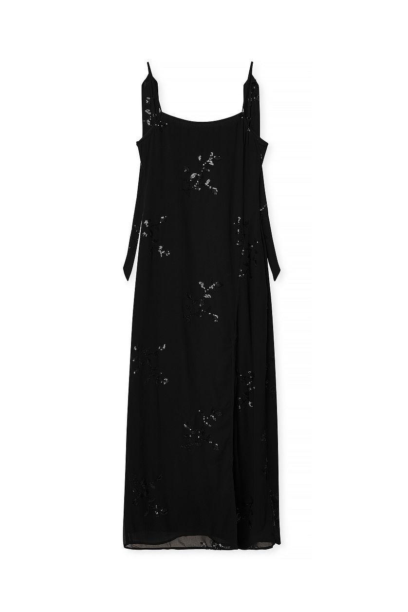 Sequin Embroidered Maxi Dress Product Image