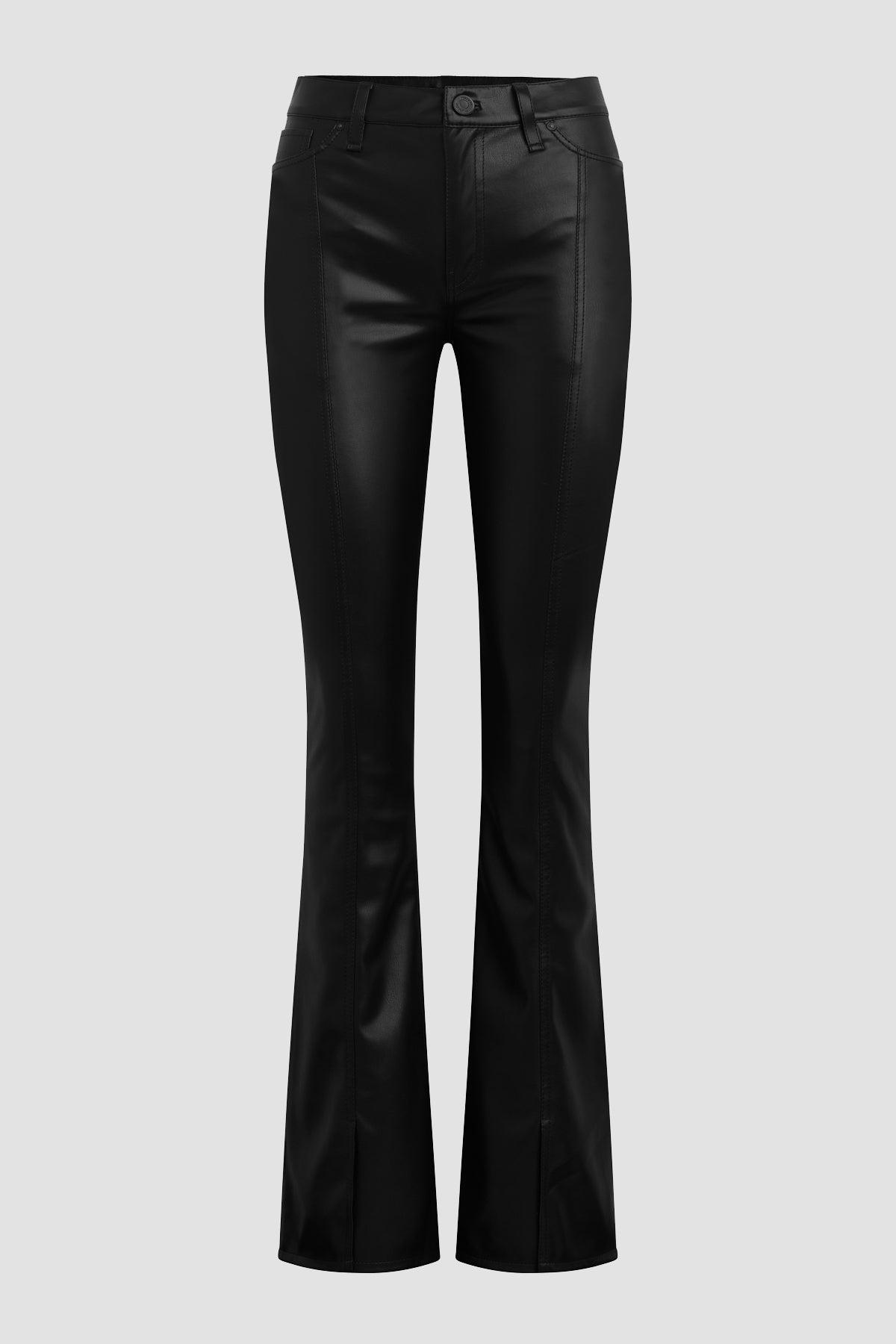 Barbara High-Rise Bootcut Jean w/ Slit Hem Female Product Image