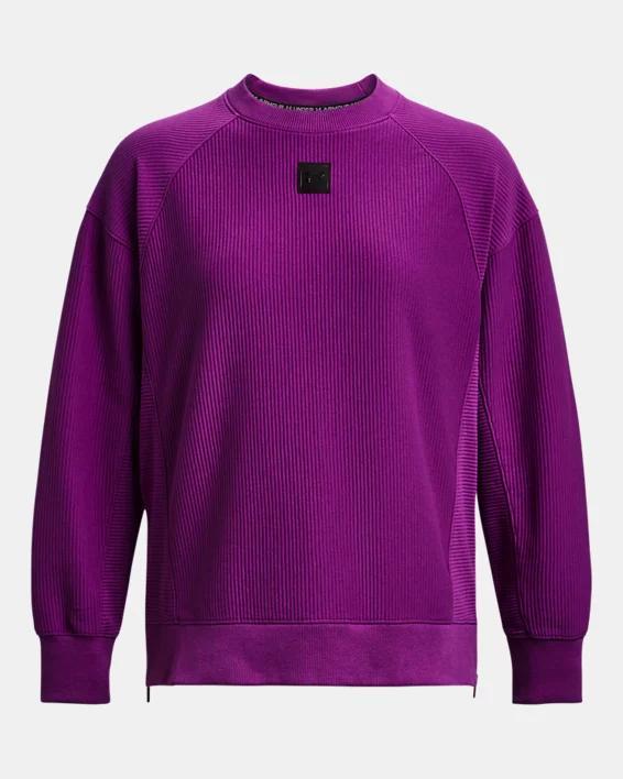 Women's UA Ottoman Fleece Crew Product Image