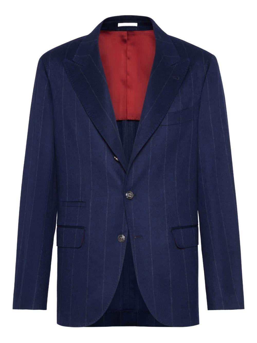 chalk stripe blazer Product Image