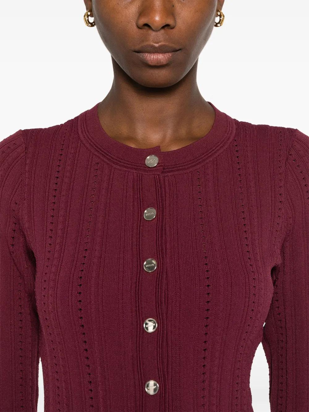 twisted-knit cardigan Product Image