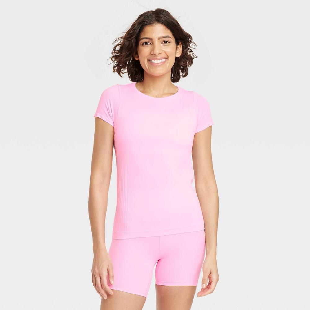 Womens Seamless Short Sleeve Shirt - All In Motion 2X Product Image