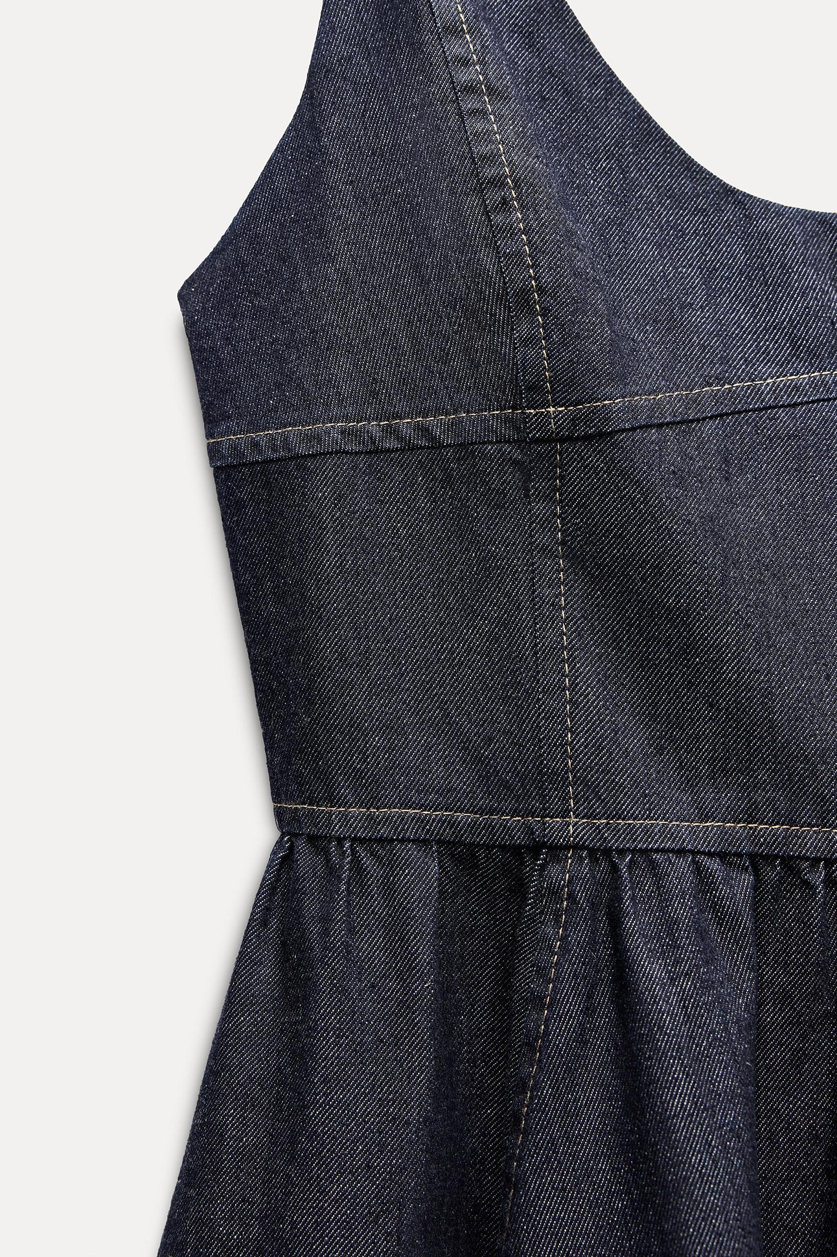 TRF DENIM SWING DRESS Product Image