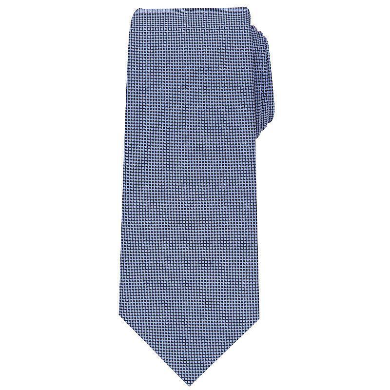 Men's Bespoke Solid Tie, Blue Oxford Product Image