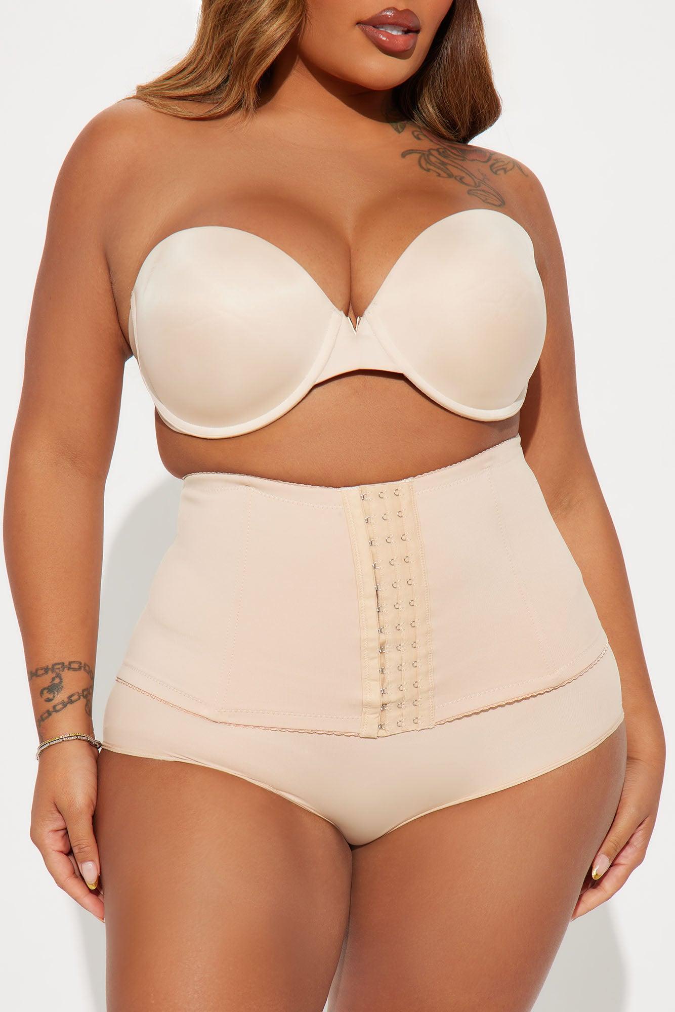 Giving Curves Waist Cinching Shapewear Panty - Nude Product Image