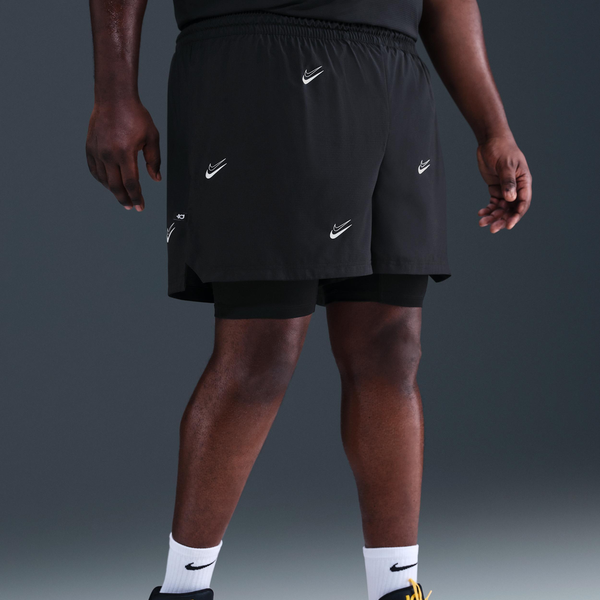 Nike Men's KD DNA 2-in-1 4" Basketball Shorts Product Image