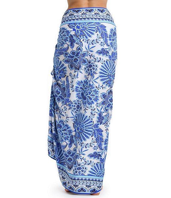 La Blanca Beyond The Pacific Printed Pareo Swim Cover-Up Product Image