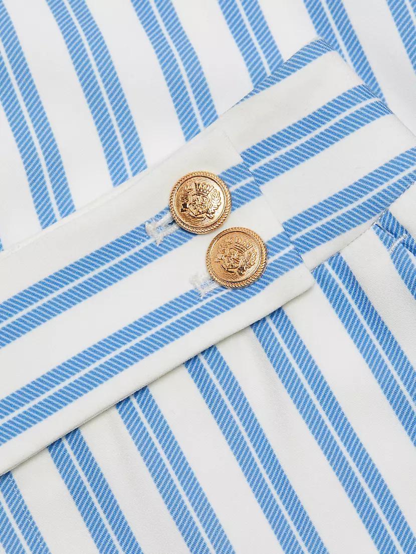 Eden Cigarette Striped Pants Product Image
