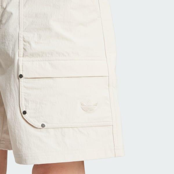adidas Premium Essentials Utility Cargo Shorts Black S Mens Product Image