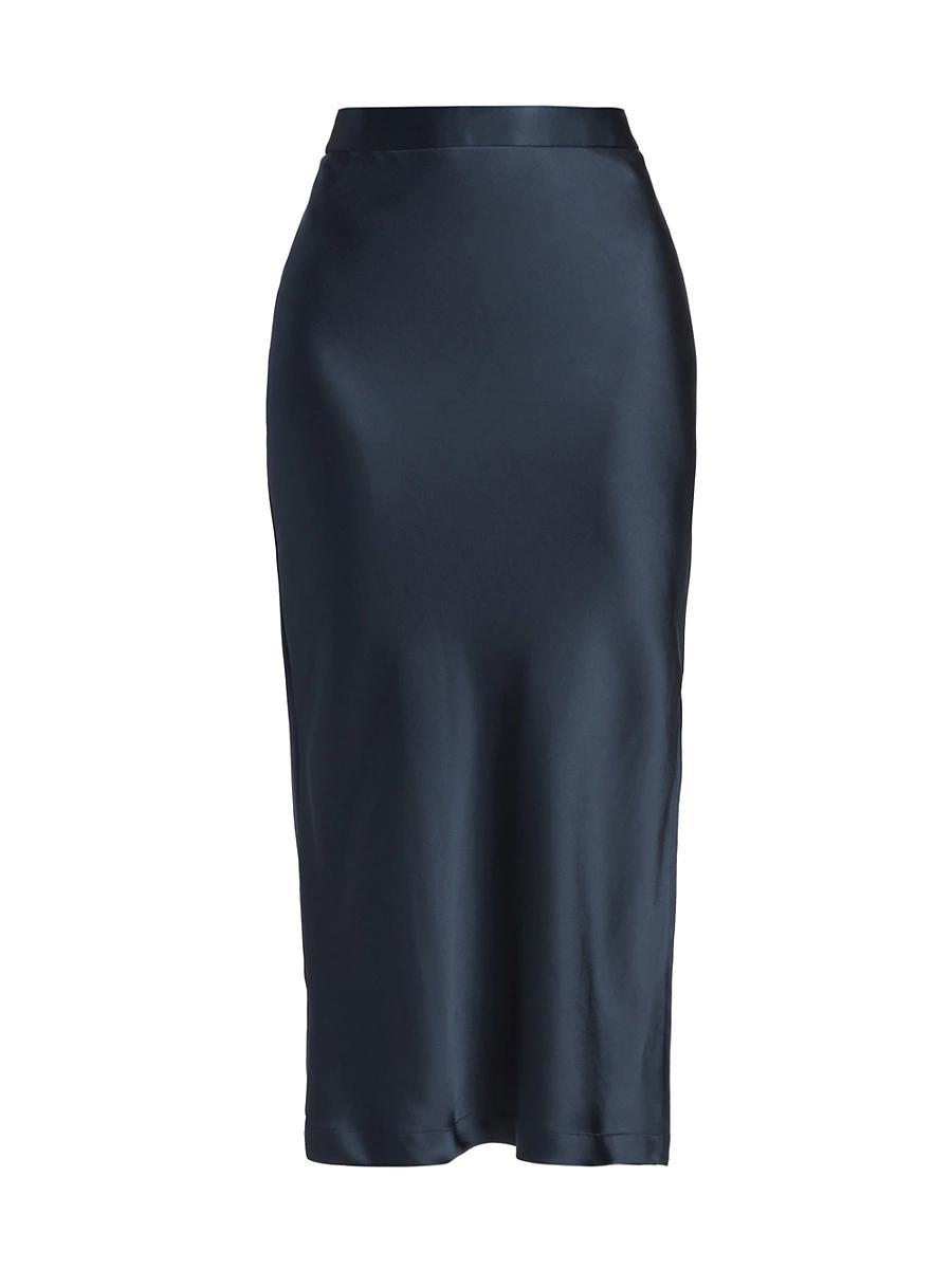 Womens Blythe Silk Pencil Skirt Product Image