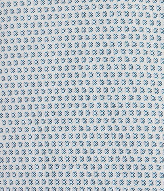 Cremieux Blue Label Performance Big & Tall Stretch Geo Print Short Sleeve Polo Shirt Product Image