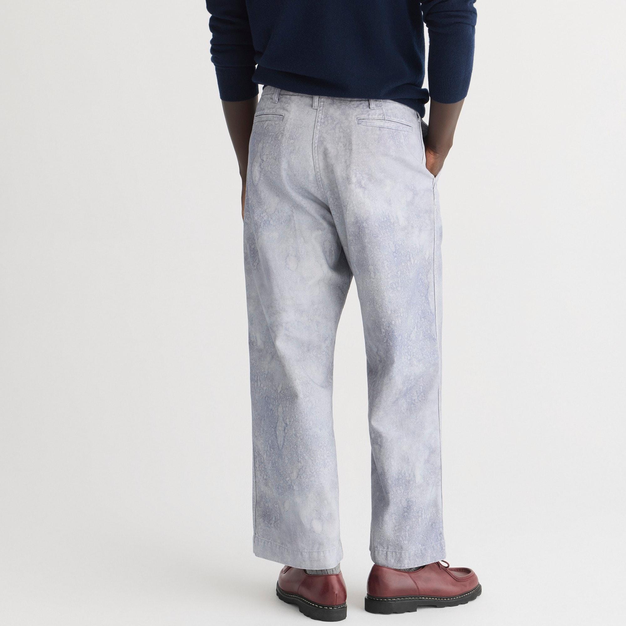 BEAMS PLUS MIL trouser in canvas print Product Image
