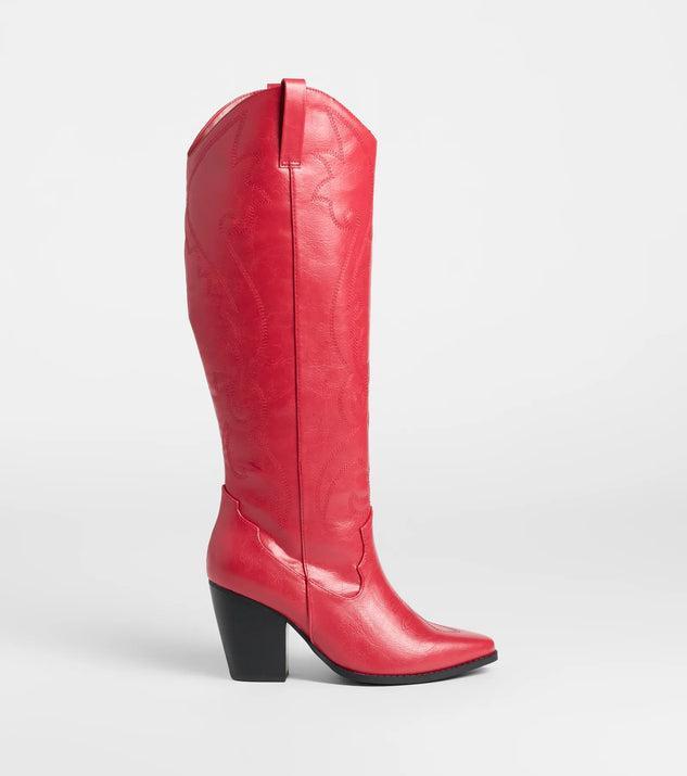 Best In The West Under-The-Knee Cowboy Boots Product Image