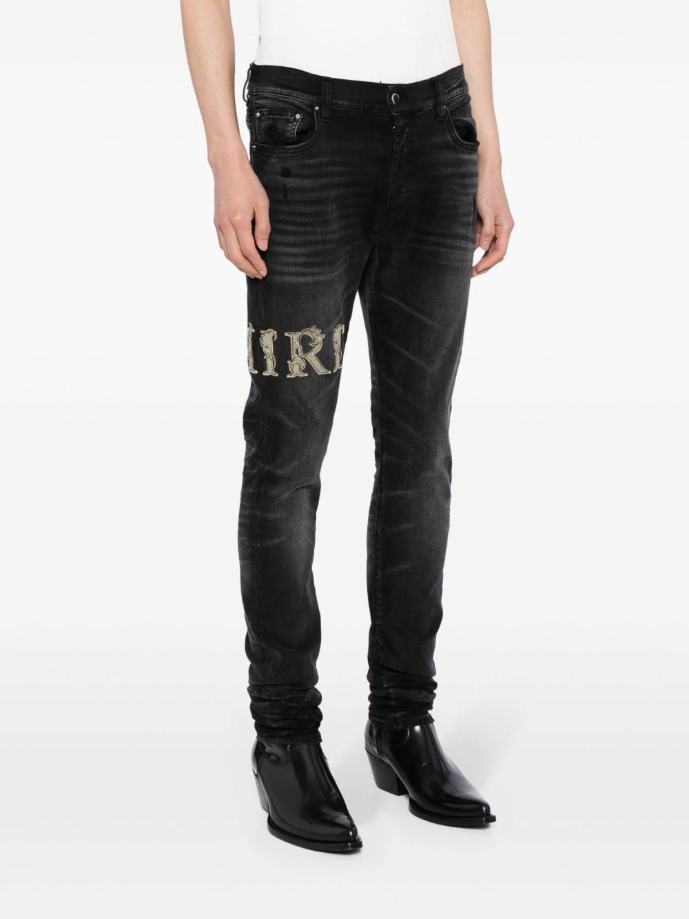 logo-appliqué skinny-cut jeans Product Image