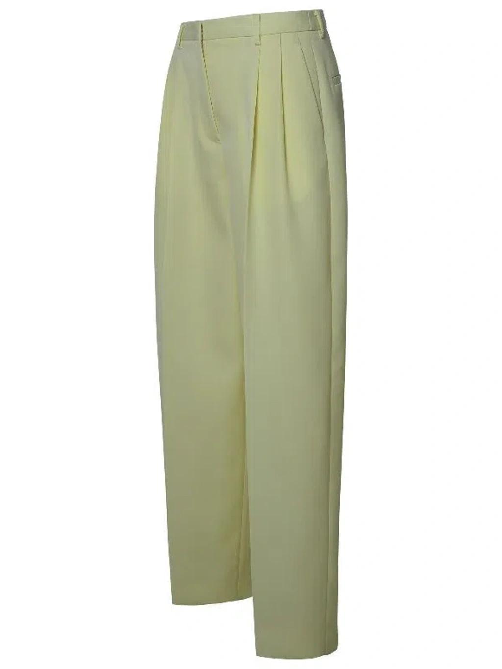 JIL SANDER Palazzo Lima Washed Pants Product Image