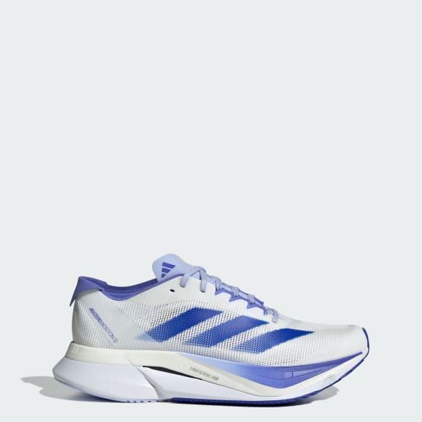adidas Adizero Boston 12 Shoes Cloud White 7.5 Womens Product Image