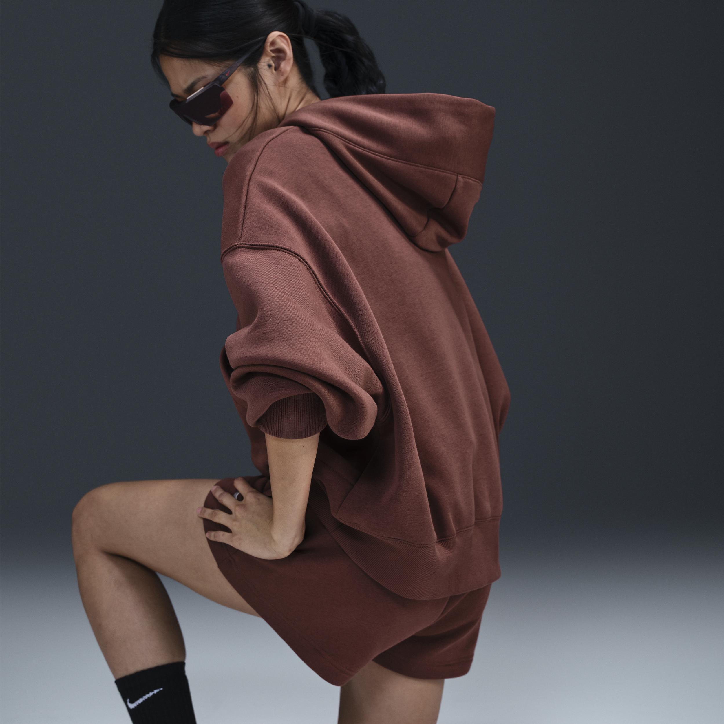 Women's Nike Sportswear Phoenix Fleece High-Waisted Loose Shorts Product Image