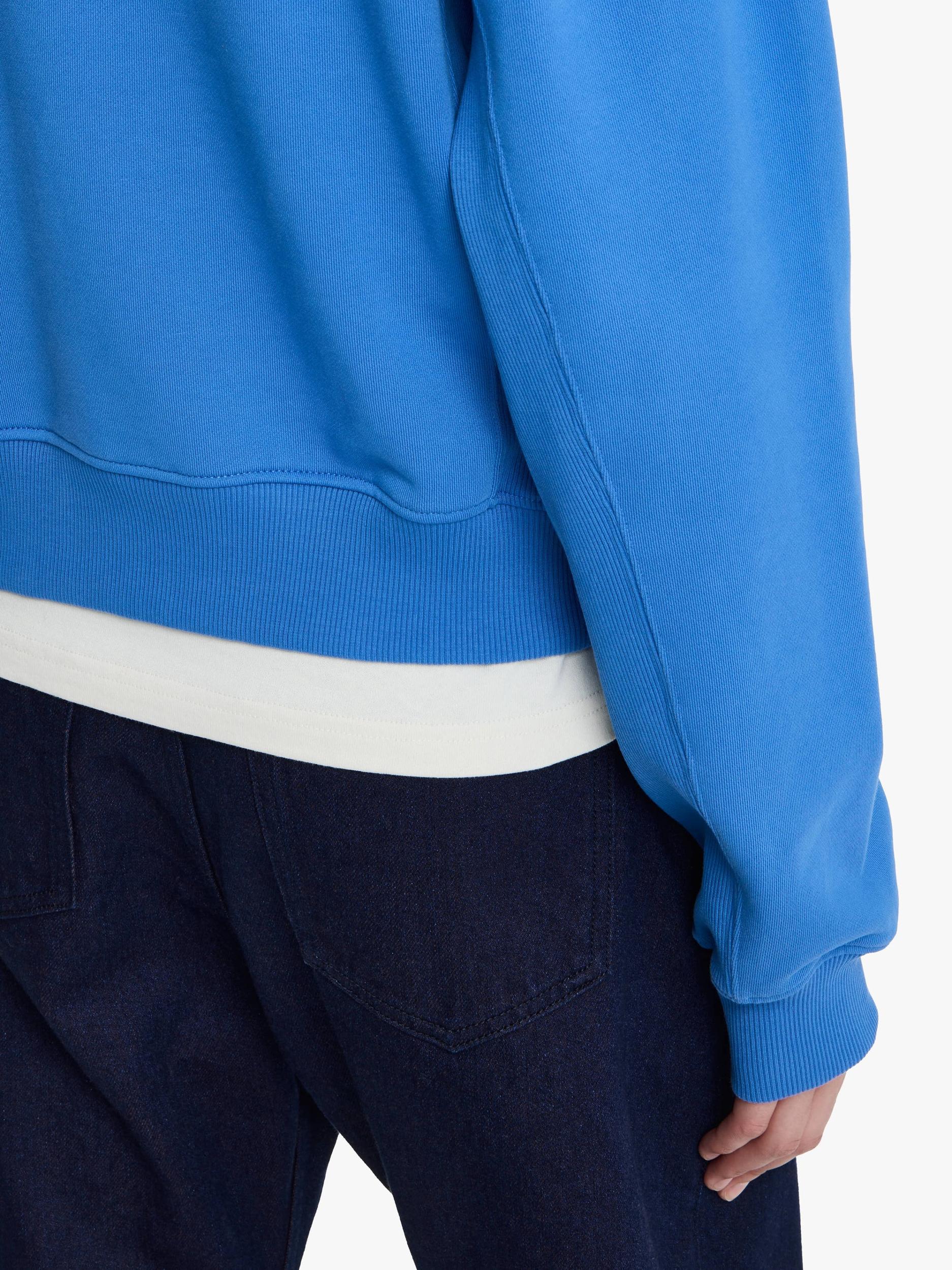 ANCHOR EMBROIDERY CROPPED HOODIE Product Image