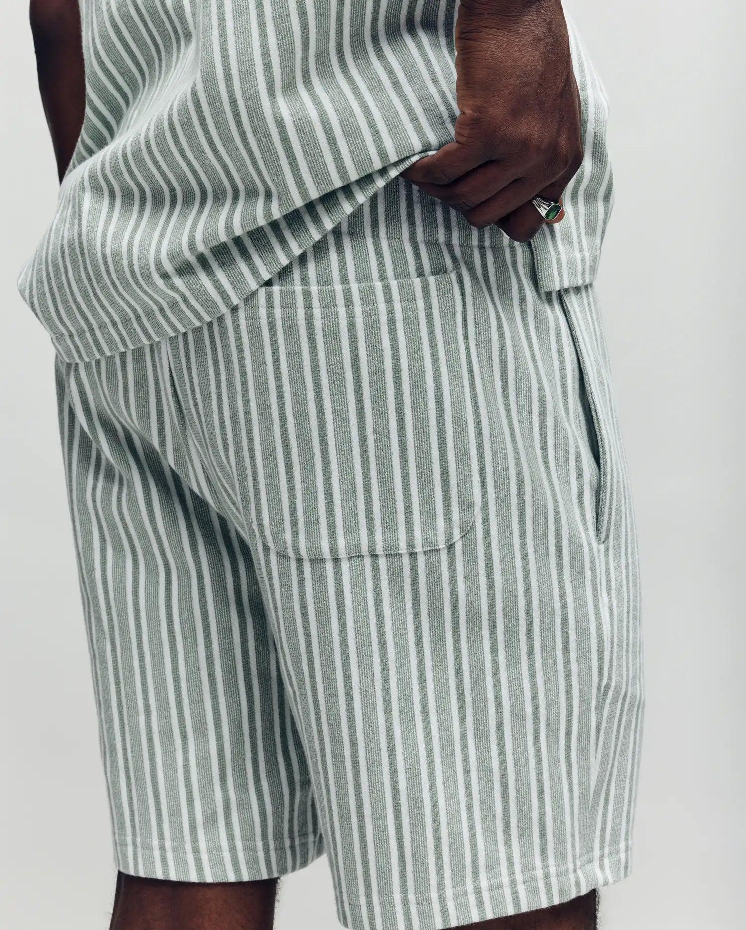 MENS ROBERT KNIT STRIPE SHORT - MB0900007 Product Image