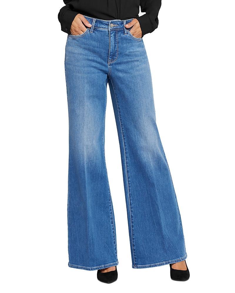 Womens Mia High-Rise Palazzo Jeans Product Image