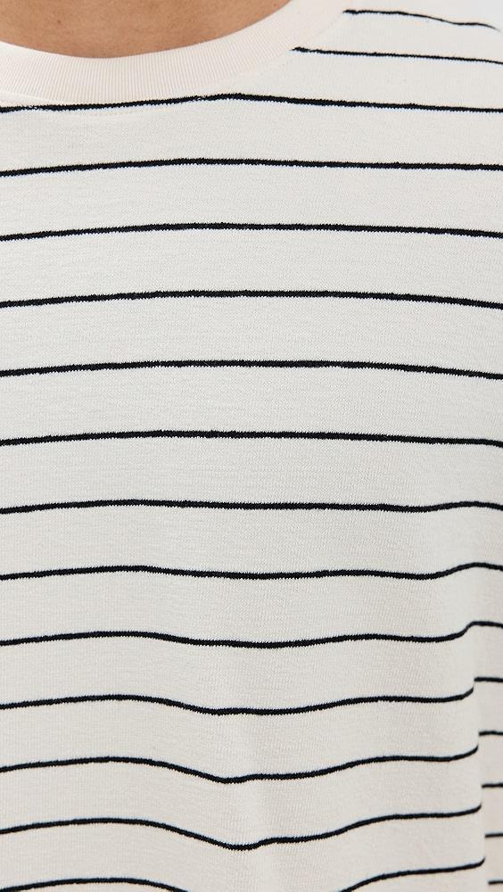 FRAME Short Sleeve Relaxed Stripe Shirt | Shopbop Product Image